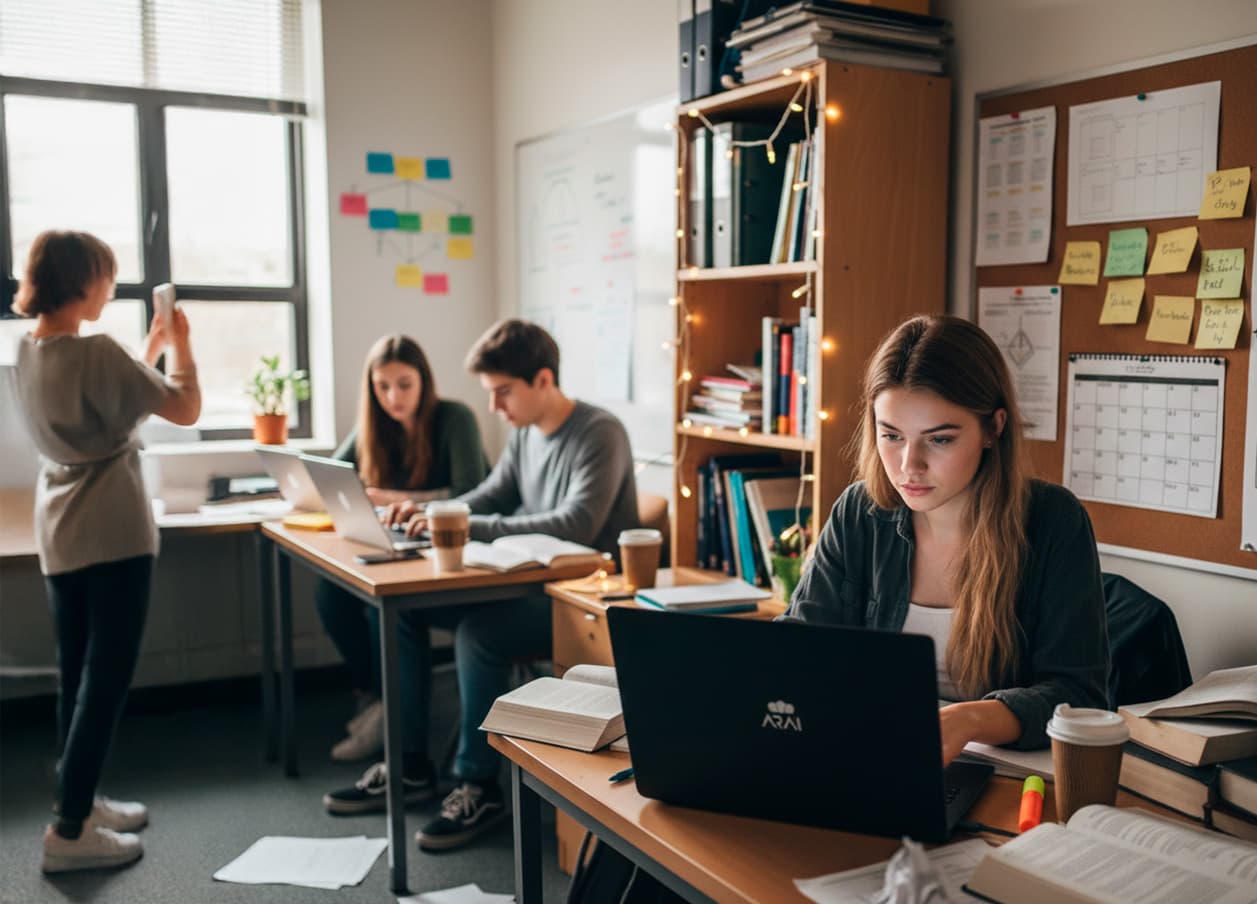 Estudiantes de una institución educativa latinoamericana